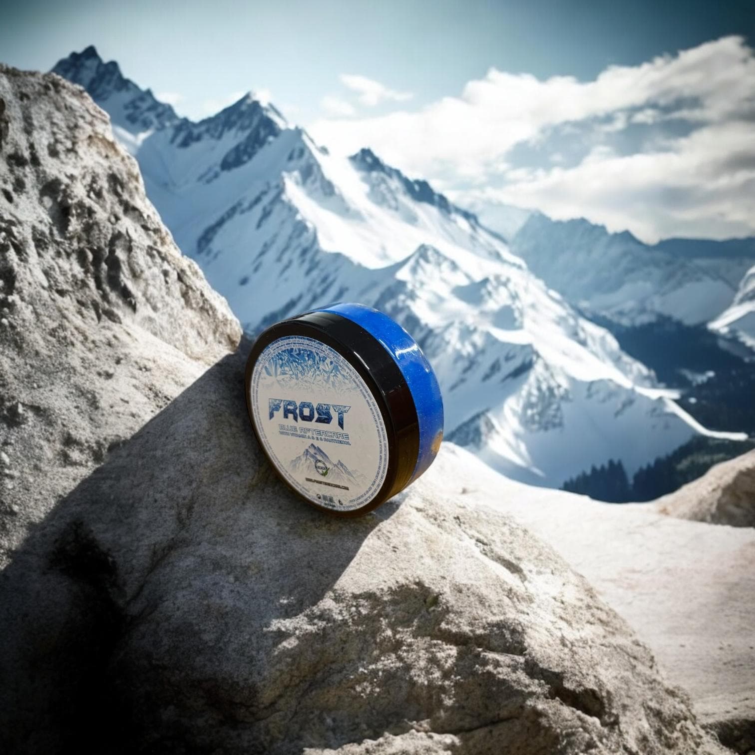 Frost Blue Aftercare With Vitamin A and E and Panthenol and Aloe Vera REACH 50 ml